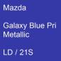 Preview: Mazda, Galaxy Blue Pri Metallic, LD / 21S.